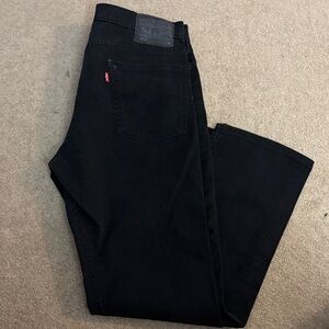 Levi’s Black Straight Leg Jeans